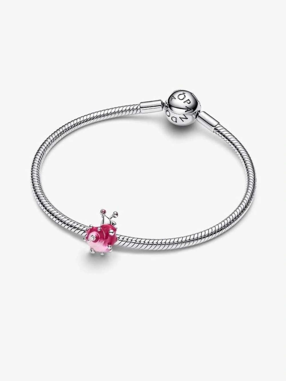 Pandora Pink Snail Charm